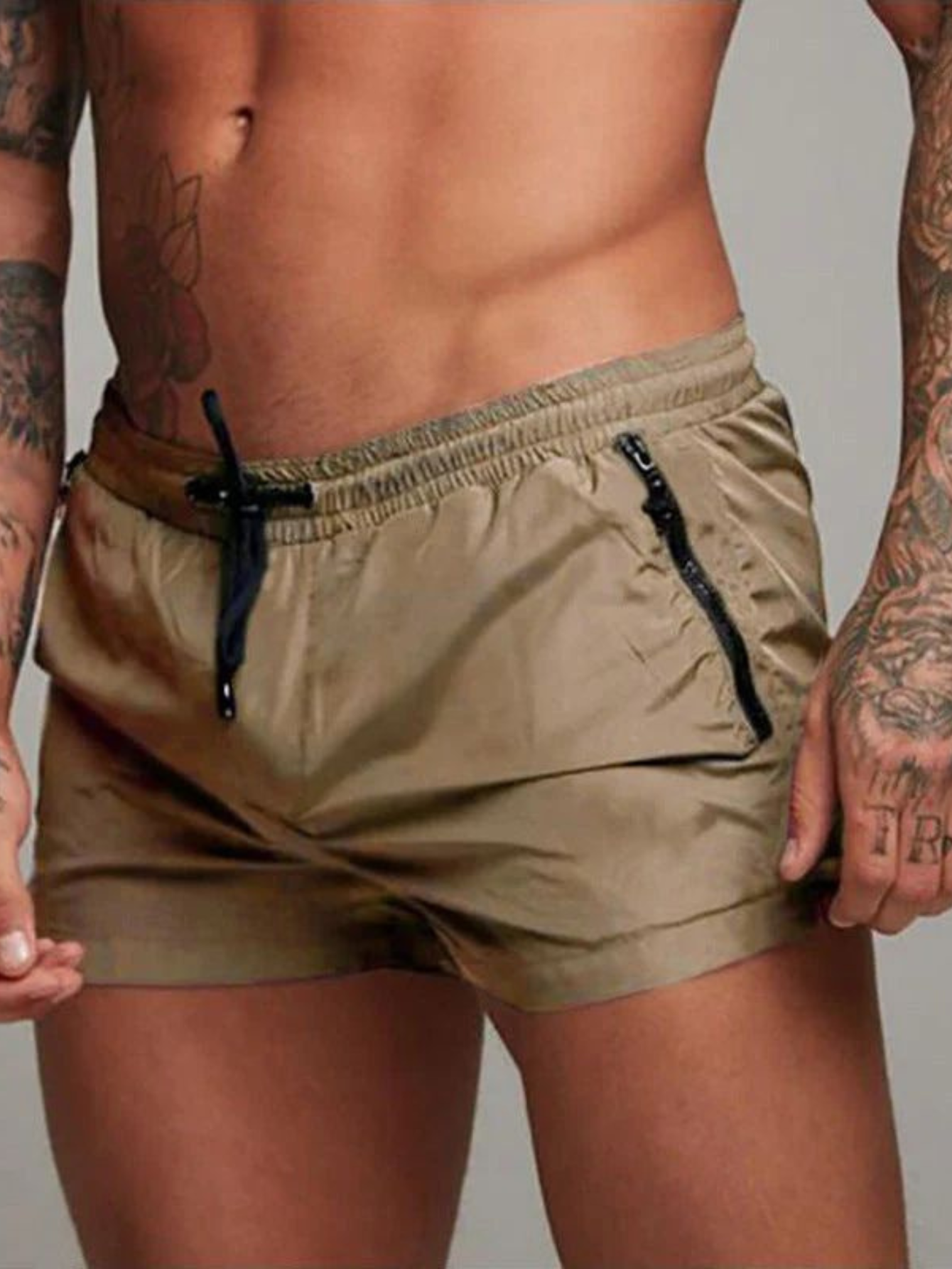 Momount Men Swim Shorts – Drawstring Quick Dry Slim Fit Summer
