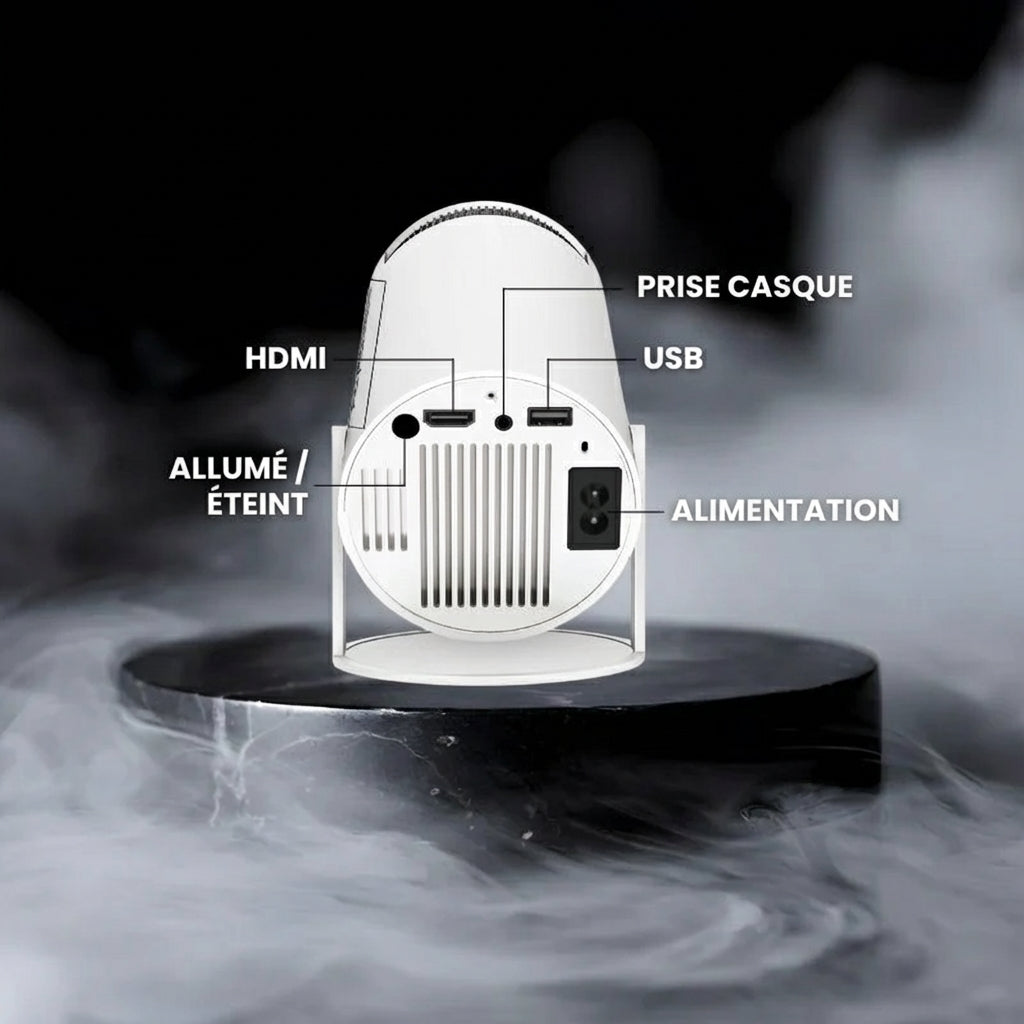 4K-fähiger Beamer – WLAN und Bluetooth