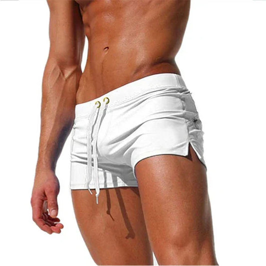 Momount Men Swim Shorts – Drawstring Slim Fit Quick Dry Summer