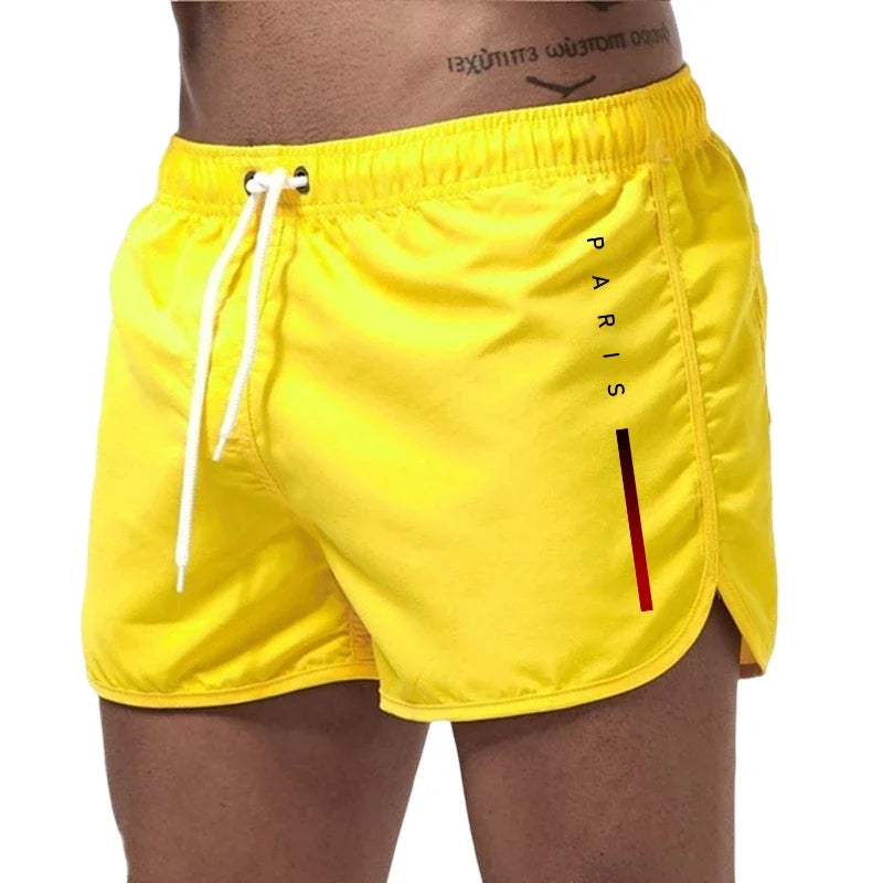 Momount Men Swim Shorts – Drawstring Quick Dry Sport Beach Summer