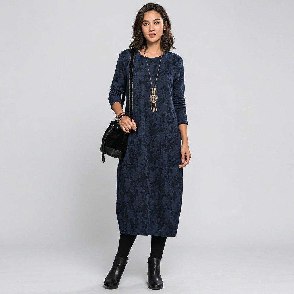 Sage Dress - Blue