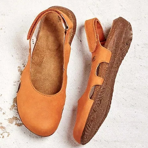 Belladonna | Suede Ankle Strap Block Heel Sandals